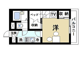 奈良県奈良市二条大路南5丁目2-4（賃貸マンション1K・3階・19.87㎡） その2