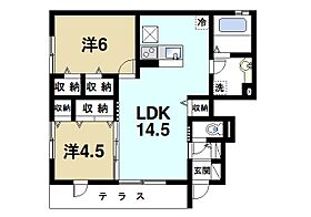 オートルフォワ・パレ  ｜ 奈良県桜井市大字戒重（賃貸アパート2LDK・1階・58.66㎡） その2