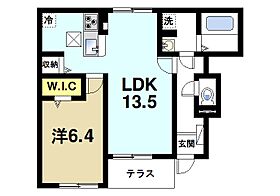 奈良県奈良市秋篠新町（賃貸アパート1LDK・1階・47.41㎡） その1