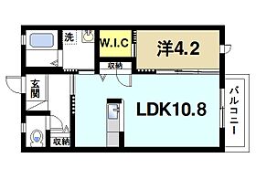 ディアス雲村 203 ｜ 京都府木津川市木津雲村（賃貸アパート1LDK・2階・40.30㎡） その2