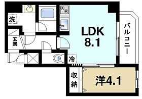 奈良県奈良市三条宮前町（賃貸マンション1LDK・4階・33.68㎡） その2