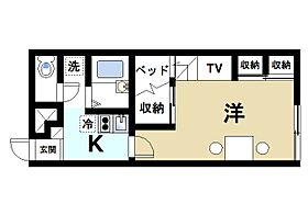 奈良県大和郡山市小泉町東2丁目（賃貸アパート1K・1階・23.18㎡） その2