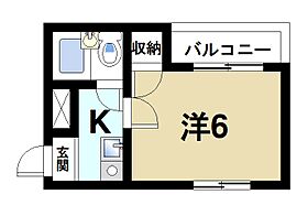 天平ハイツ  ｜ 奈良県奈良市法蓮町（賃貸マンション1K・2階・18.00㎡） その2