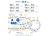 その他：「川和町駅」より、「新横浜駅」へ所要時間19分、「横浜駅」へ31分、「渋谷駅」へ47分など、主要へ快適アクセス[平日朝7時台の所要時間]