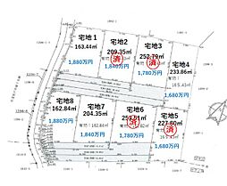 物件画像 袖ヶ浦市坂戸市場分譲8区画　宅地4