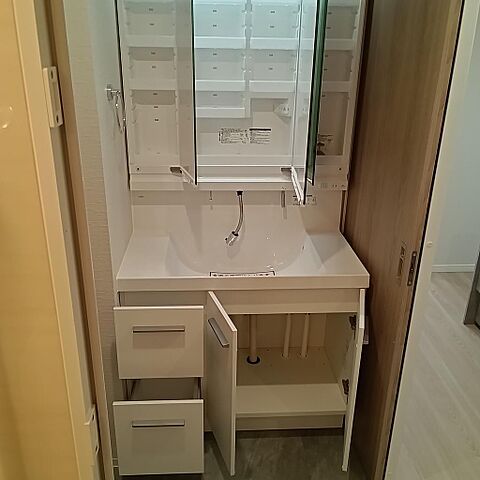 洗面 ライオンズマンション川崎貝塚 7階/-