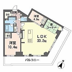 ザ・パークハウス福岡タワーズWEST 21階