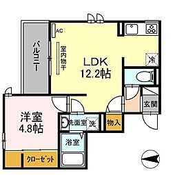 セゾン姪浜駅北 2階