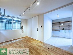 サクラシンマチU 05 1階ワンルームのリビング/ダイニング