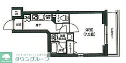 ルフレプレミアム上北沢 1Kの間取図画像