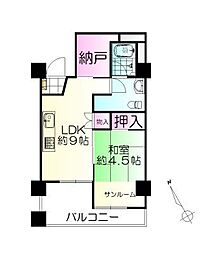 間取図画像 1SLDK