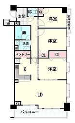 間取図画像 3LDK