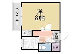 ルミノア梅津 203 ｜ 京都府京都市右京区梅津段町（賃貸マンション1R・2階・19.11㎡） その2