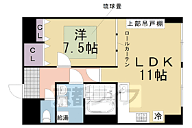 レ・ゼフィール 105 ｜ 京都府京都市西京区樫原盆山（賃貸マンション1LDK・1階・47.00㎡） その2