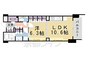 京都府京都市下京区難波町（賃貸マンション1LDK・4階・47.85㎡） その2