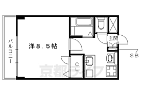 エレガンス西院 101 ｜ 京都府京都市右京区西院久田町（賃貸マンション1K・1階・23.00㎡） その2