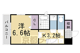 グランスクエア千代原口 201 ｜ 京都府京都市西京区御陵塚ノ越町（賃貸マンション1K・2階・30.79㎡） その2