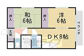 京都府長岡京市長岡2丁目（賃貸マンション2LDK・3階・47.07㎡） その2