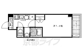 エル・セレーノ西院II番館 2202 ｜ 京都府京都市中京区壬生淵田町（賃貸マンション1K・2階・24.00㎡） その2