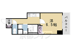 アスヴェル京都東寺前 407 ｜ 京都府京都市南区西九条大国町（賃貸マンション1K・4階・24.73㎡） その2