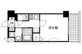 京都府京都市下京区岩上通高辻下る吉文字町（賃貸マンション1K・3階・25.44㎡） その2