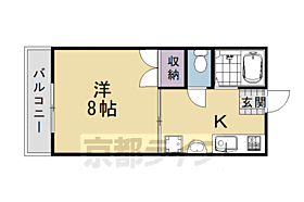 コーポせいま A106 ｜ 京都府南丹市園部町小山東町島所（賃貸マンション1K・1階・26.00㎡） その1