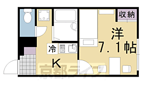 レオパレスハーモニー垣添 204 ｜ 京都府亀岡市下矢田町4丁目（賃貸アパート1K・2階・23.18㎡） その2