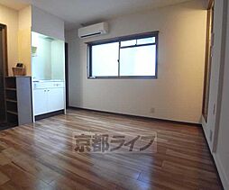 フラッツ太秦 203 2階1Kのリビング/ダイニング