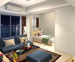 ソルテラス京都ＪＵＪＯ薫 705 7階1LDKのリビング/ダイニング