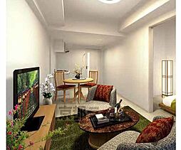 ソルテラス京都ＪＵＪＯ華 703 7階1LDKのリビング/ダイニング