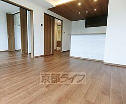 JR東海道・山陽本線 桂川駅 徒歩7分の賃貸マンション 4階2LDKのリビング/ダイニング