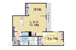 嵯峨広沢南下馬野町ヘーベルメゾン 3階