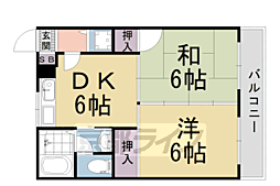 間取図画像 2DK
