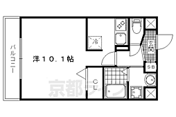 ウエストパレス小川 1Kの間取図画像