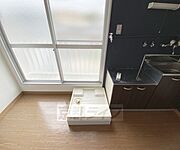 室内洗濯機置き場です。