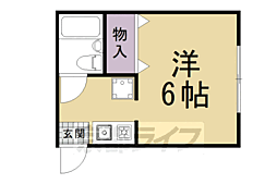 マコー北山 1Kの間取図画像