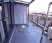 バルコニーがとても広い
