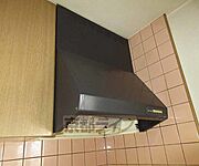 大きな換気扇付いてます