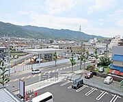 バルコニーからの風景です
