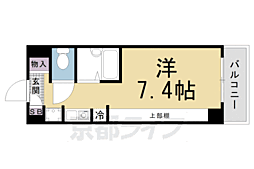 メゾンエトワール 1Kの間取図画像