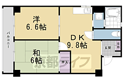 富小路マンション 4階/408