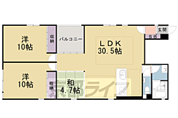 パーシモン御所南 2階