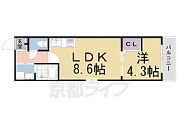 京阪本線 藤森駅 徒歩9分 3階/-