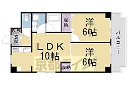 第43長栄大晋メゾネ西院ノ森 6階/0602