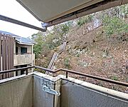 バルコニーからの景色です。