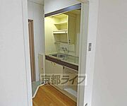 1口コンロ設置可のキッチンです。