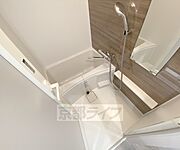 鏡のある便利なお風呂