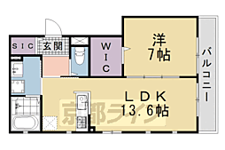 リモーネ 1LDKの間取図画像