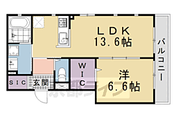 リモーネ 1LDKの間取図画像