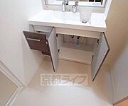 洗面台下の収納です。